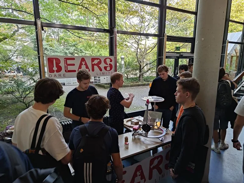 BEARS booth at a trade fair
