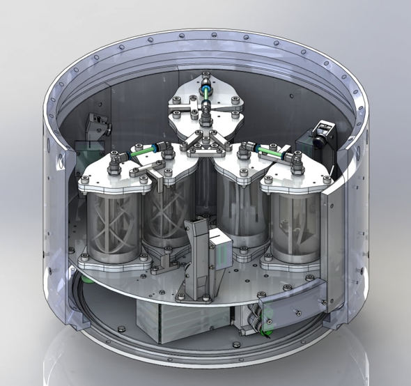 Current CAD model of the Experiment